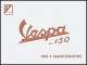 ART.LM21-Manuali uso e manutenzione  Vespa 150 (1957)